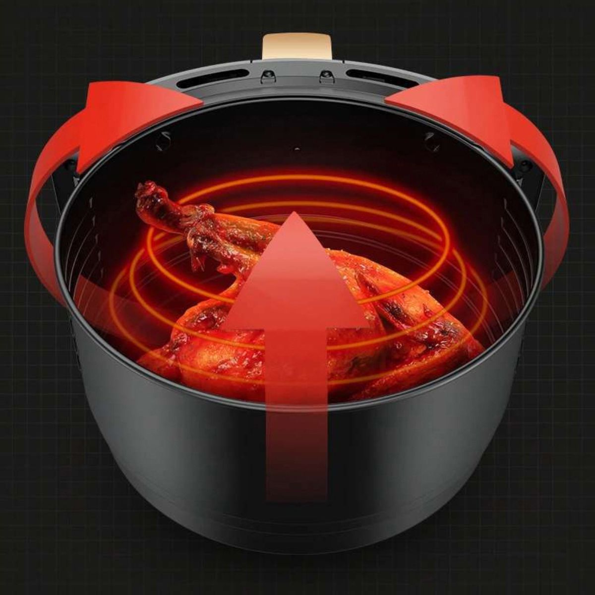 Horkovzdušná fritéza, 4,5 kg (Air Fryer)