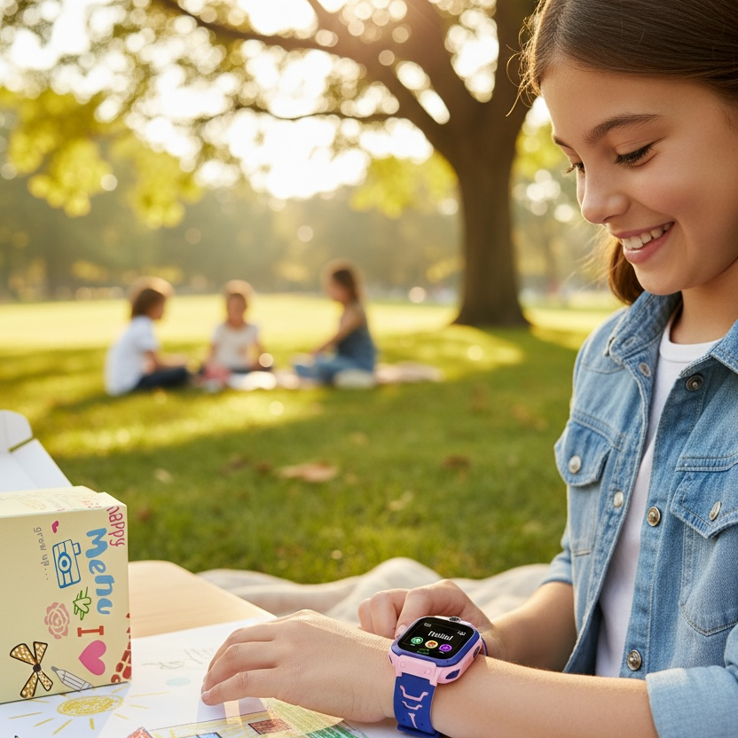 SmartKid dětské chytré hodinky s voláním, kamerou a sledováním GPS