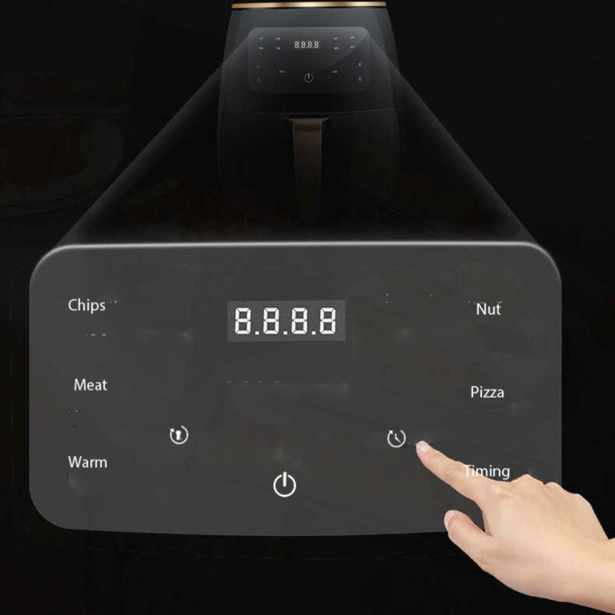 Horkovzdušná fritéza, 4,5 kg (Air Fryer)