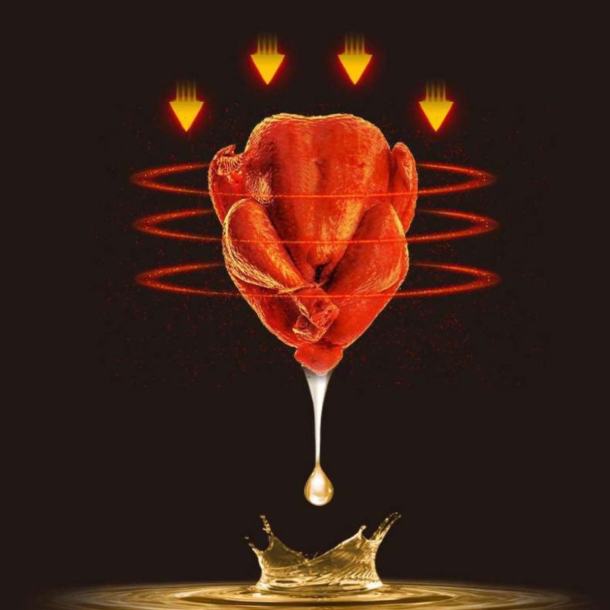 Horkovzdušná fritéza, 4,5 kg (Air Fryer)