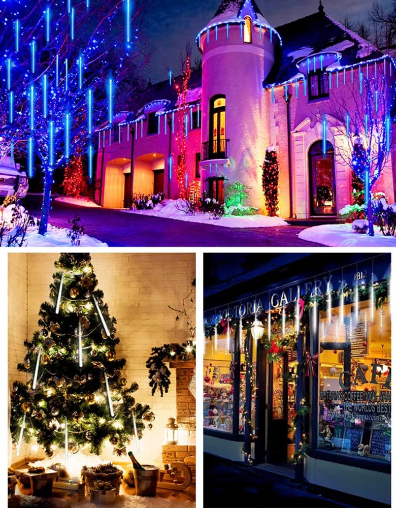 LED Meteory - vánoční osvětlení 3m