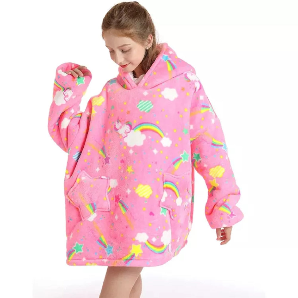Deka s kapucí pro děti