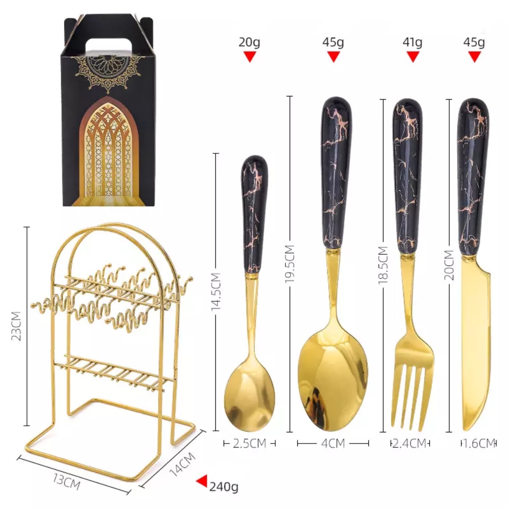 Sada příborů "ODETTE" - 24 ks