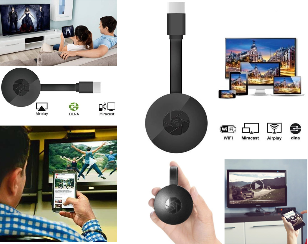 Bezdrátový multimediální přehrávač MiraCast HDMI TV 4K