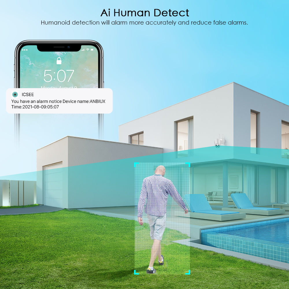 Externí monitorovací kamera s Wifi připojením