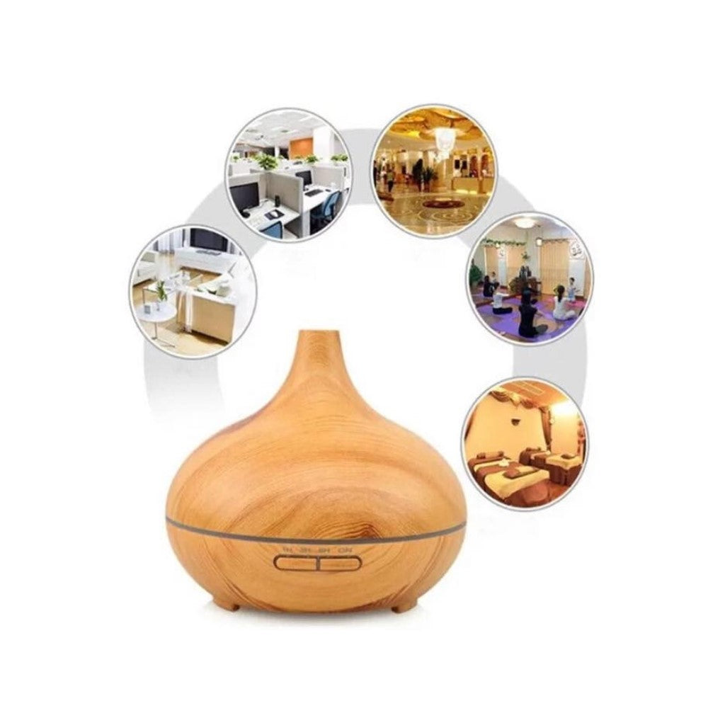 Aroma difuzér 500ml s dálkovým ovládáním