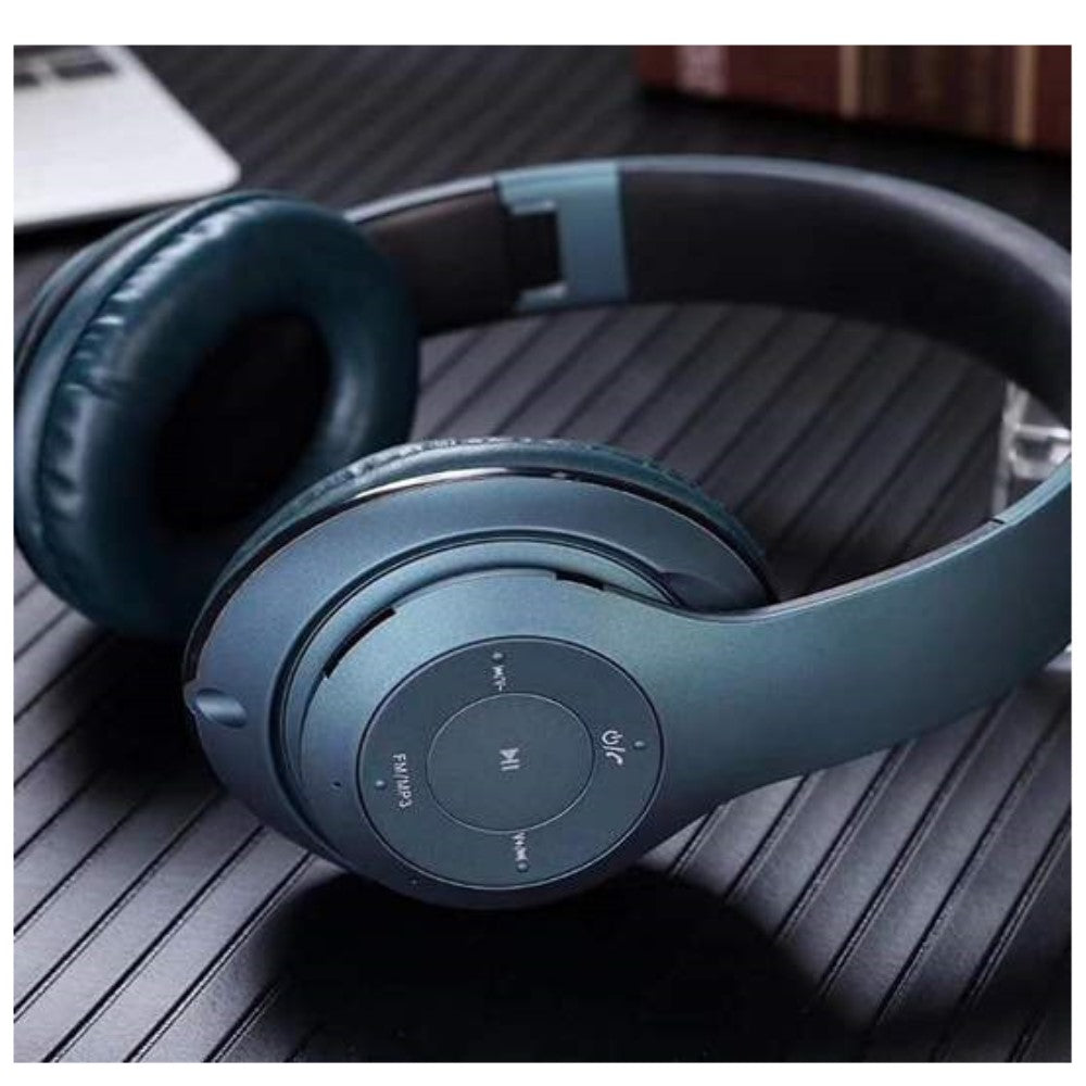 Bezdrátová WiFi sluchátka, Extra Bass, Hovory, Rádio, Bluetooth