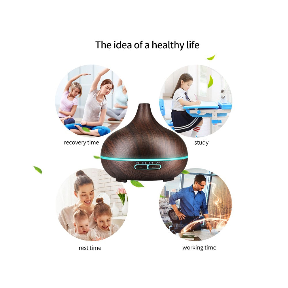 Aroma difuzér 500ml s dálkovým ovládáním