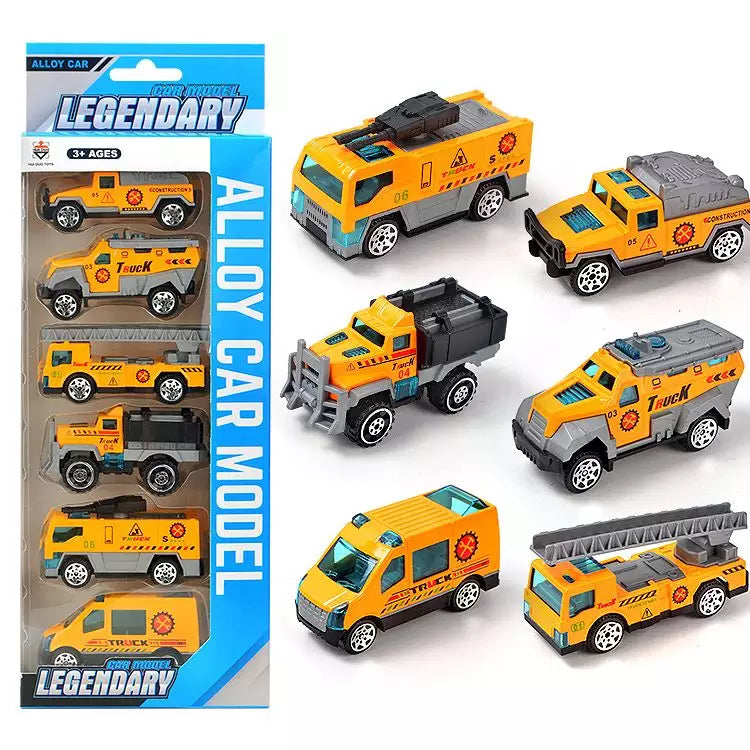 Sada autíček 6 kusů