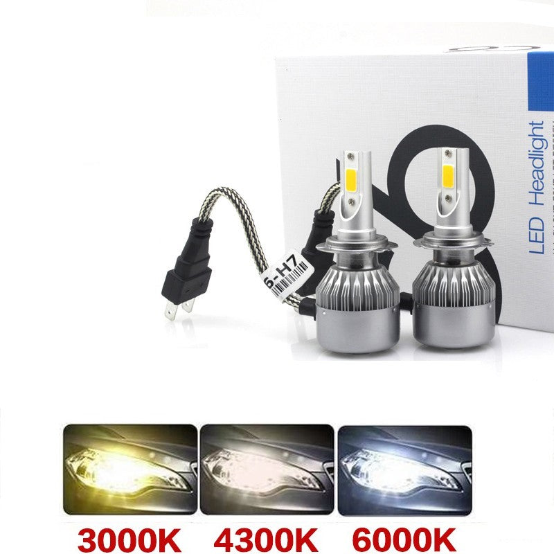 LED Autožárovky s ventilátorem, avio hliník