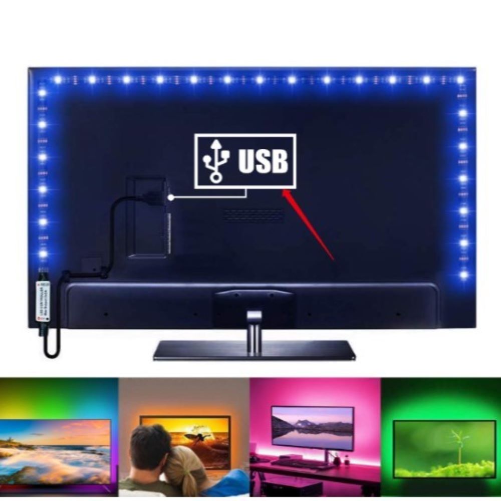 LED USB TV Pásek