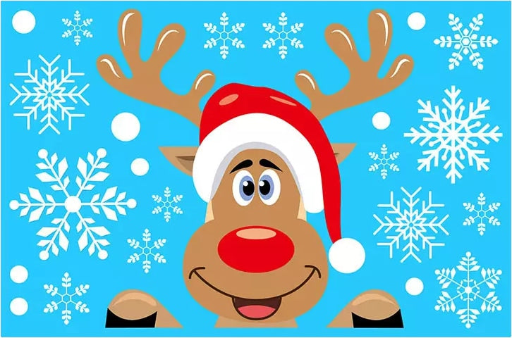 Vánoční samolepky