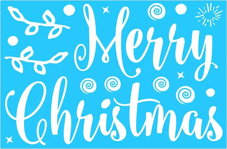 Vánoční samolepky