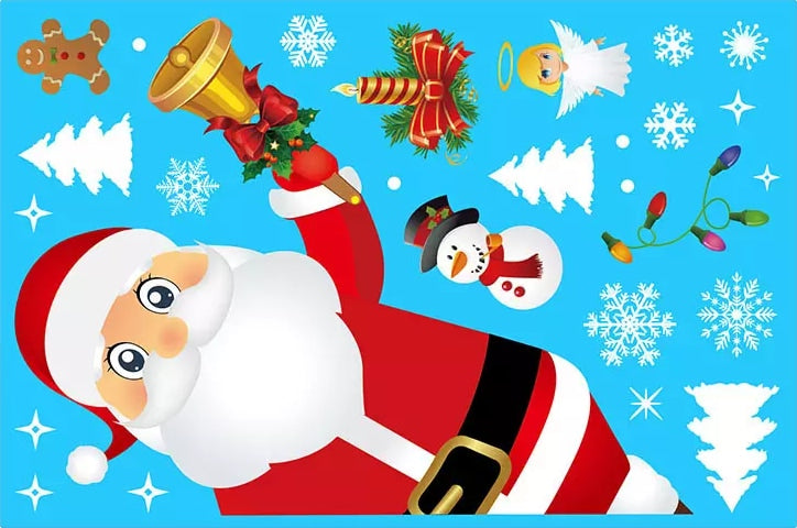 Vánoční samolepky