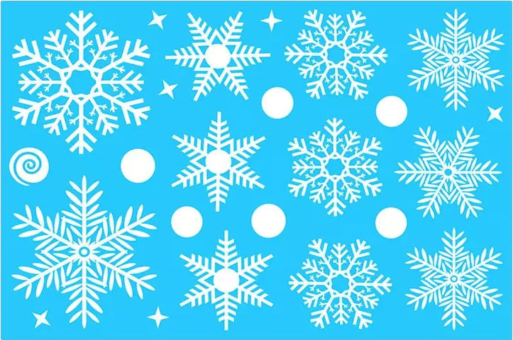 Vánoční samolepky