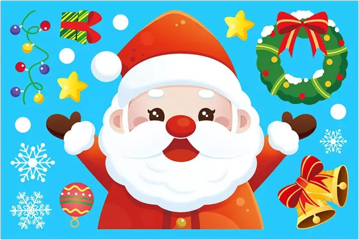 Vánoční samolepky