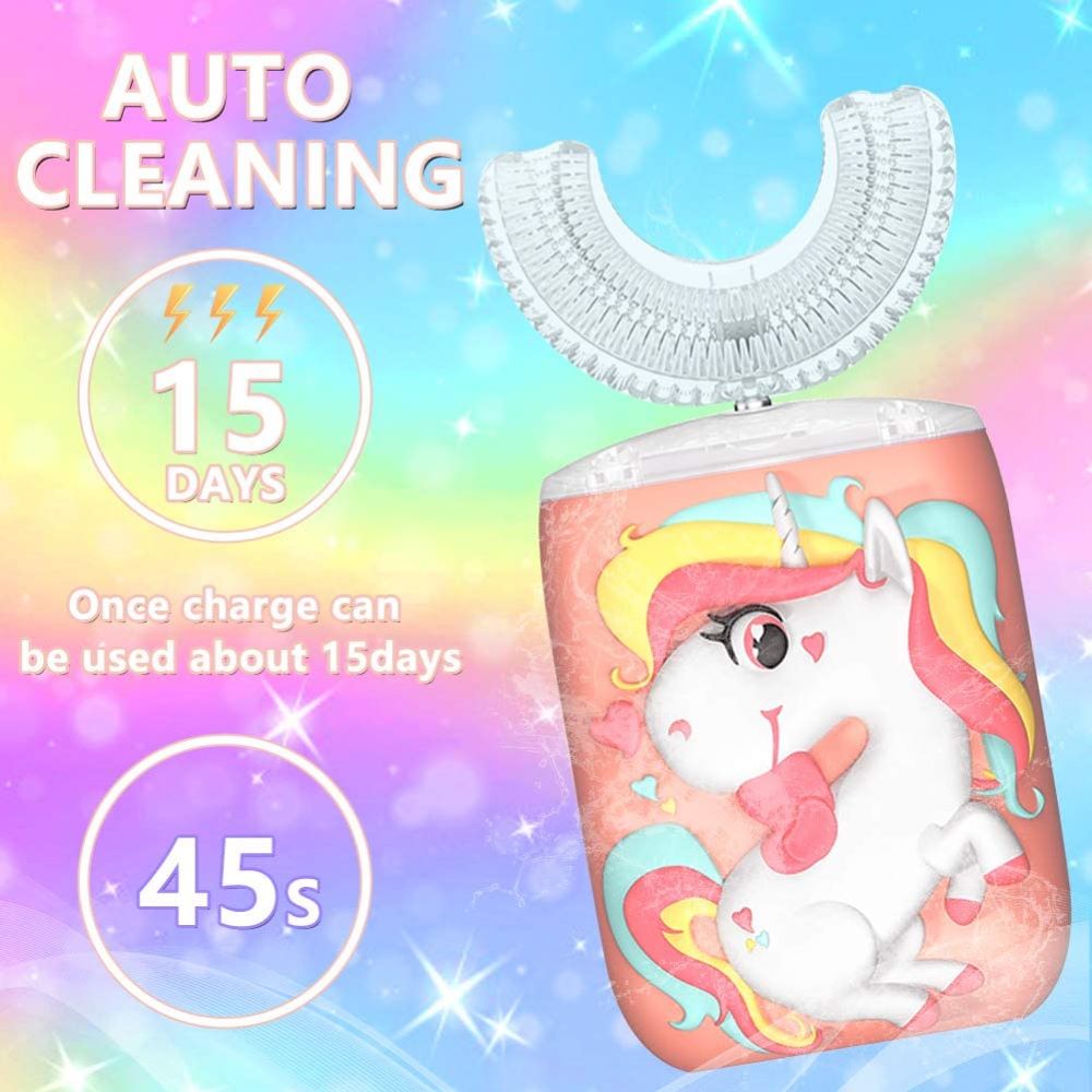 Automatický elektrický zubní kartáček pro děti