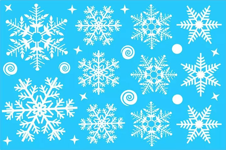 Vánoční samolepky