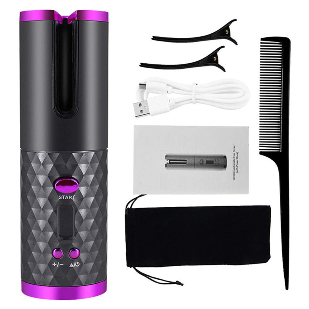 Automatická bezdrátová kulma na vlasy