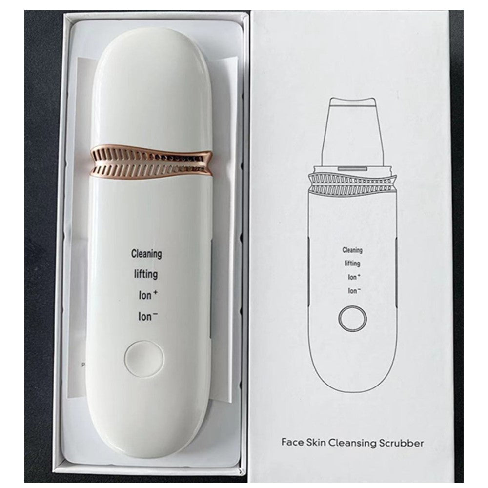 Profesionální iontová ultrazvuková stěrka pro čištění obličeje (scrubber pokožky)