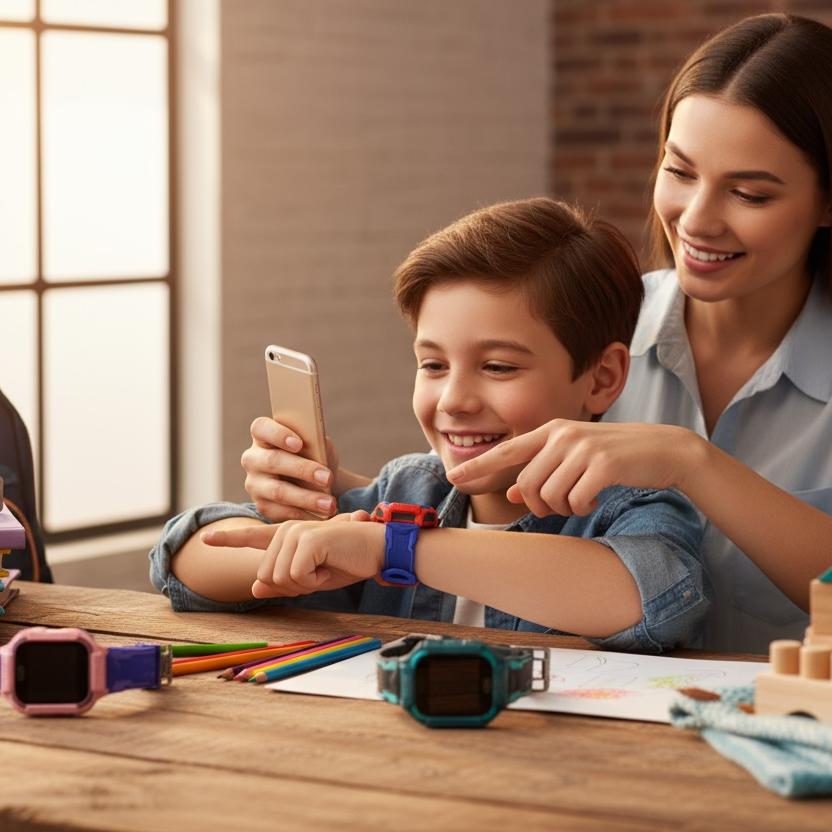 SmartKid dětské chytré hodinky s voláním, kamerou a sledováním GPS