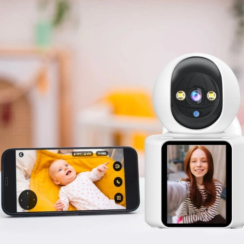 Chytrá bezdrátová dětská chůvička s nočním viděním a obousměrným video a audio přenosem