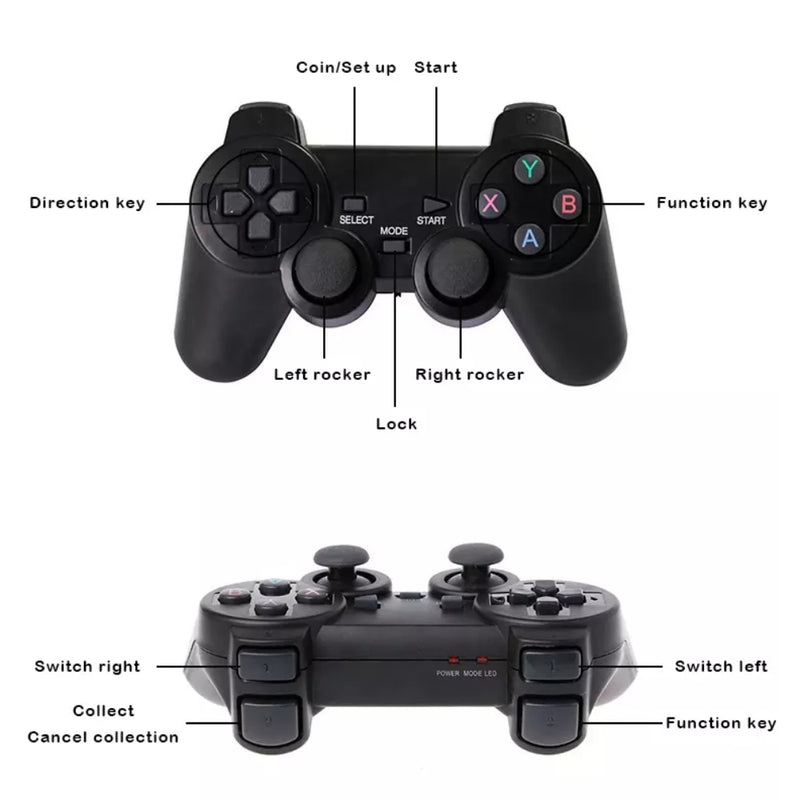 Bezdrátový herní ovladač PS4/PC/Android/iOS