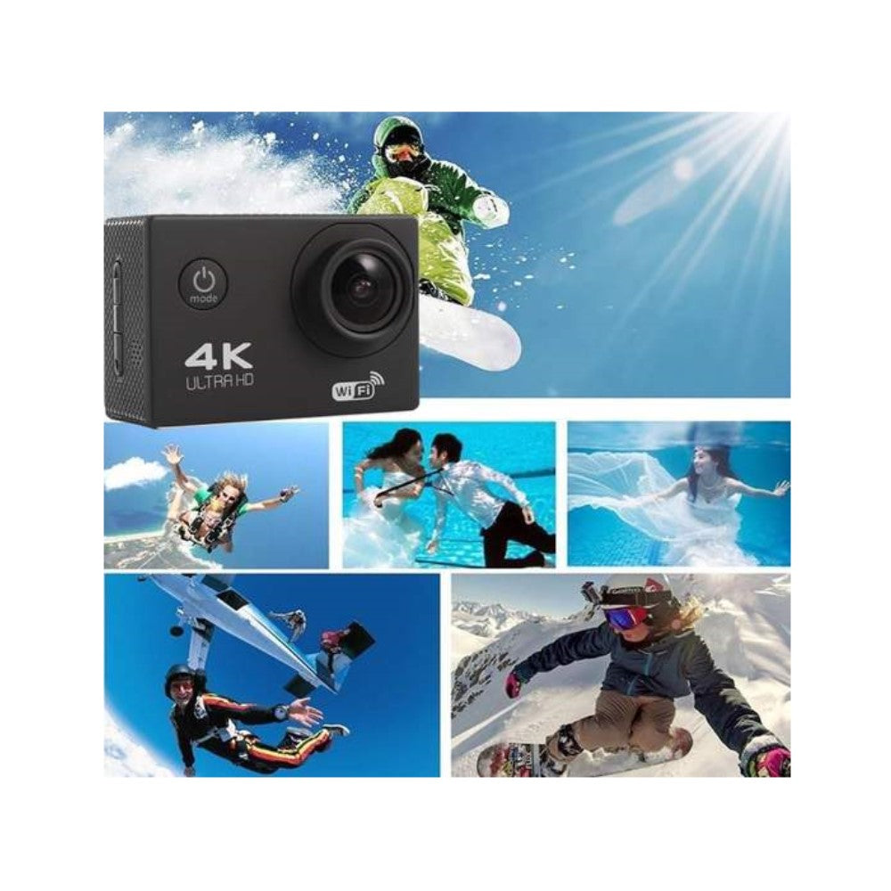 4K Ultra HD Akční kamera, vodotěsná, WiFi